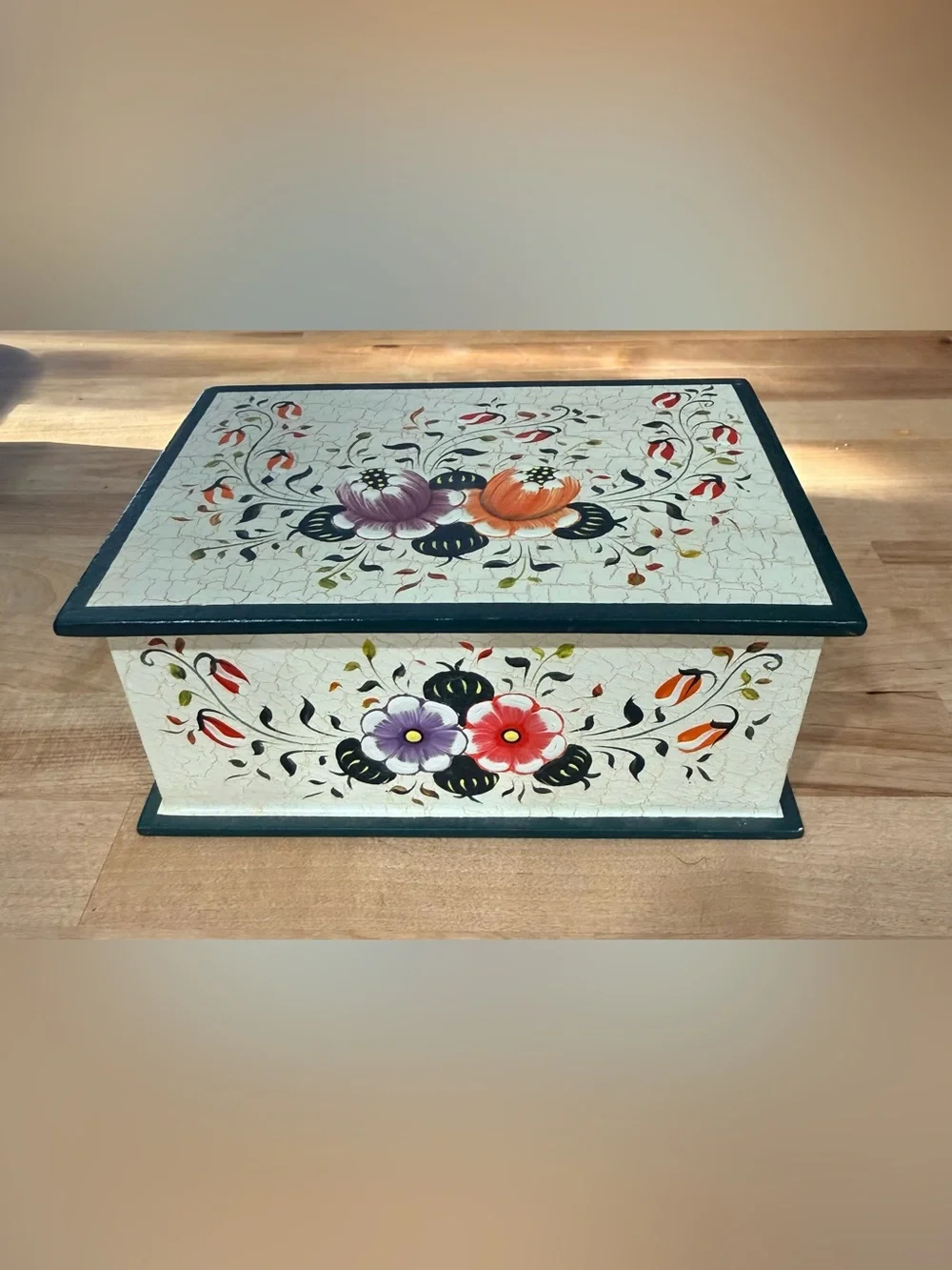 Vintage italian style trinket and jewelry box
